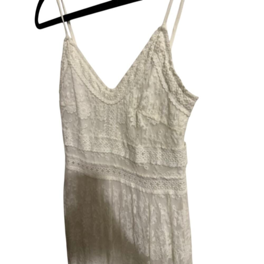 Altar'd State Women's Sleeveless White Lace Maxi Dress - NWT - Extra Small - Picture 3 of 11